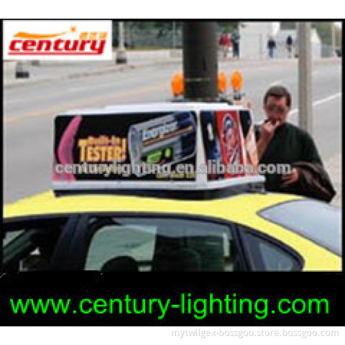 international 3-sided illuminated advertising carrier